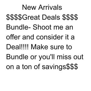 2 items $10 All Day EveryDay!!!